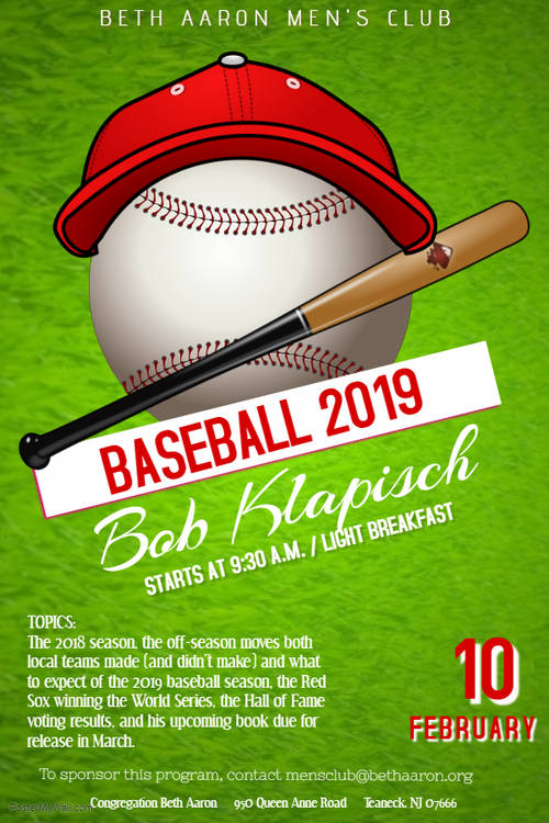 Banner Image for Klapisch on Baseball