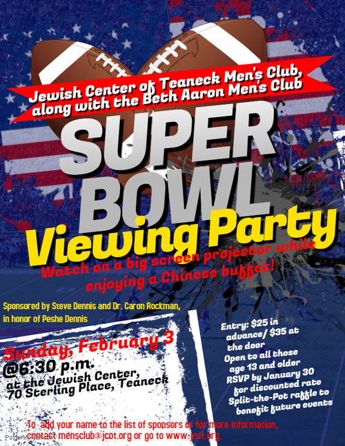 Banner Image for Super Bowl Party