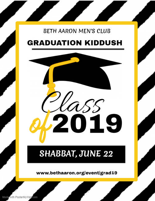 Banner Image for Graduation Kiddush 2019